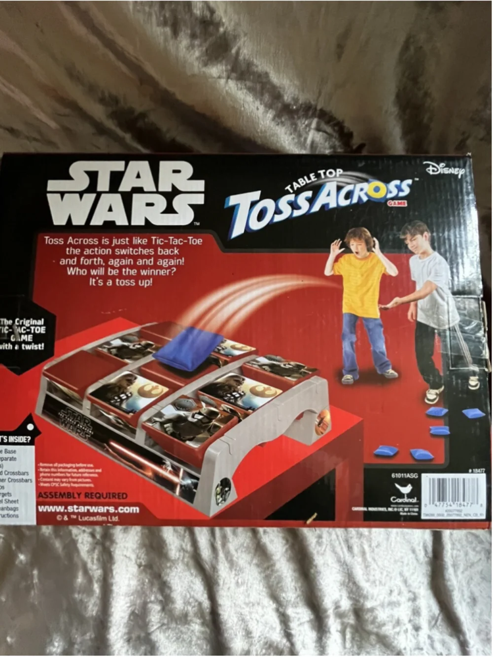 Star Wars Table Top Toss Across Game By Disney / Cardinal Family and Kids Game